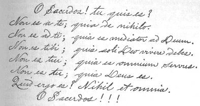 �criture de l'Abb� Bouillon