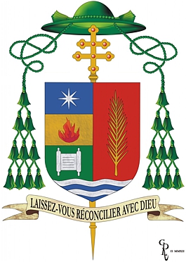 Armoiries de Mgr Denis Grondin.
Cliquez pour une description